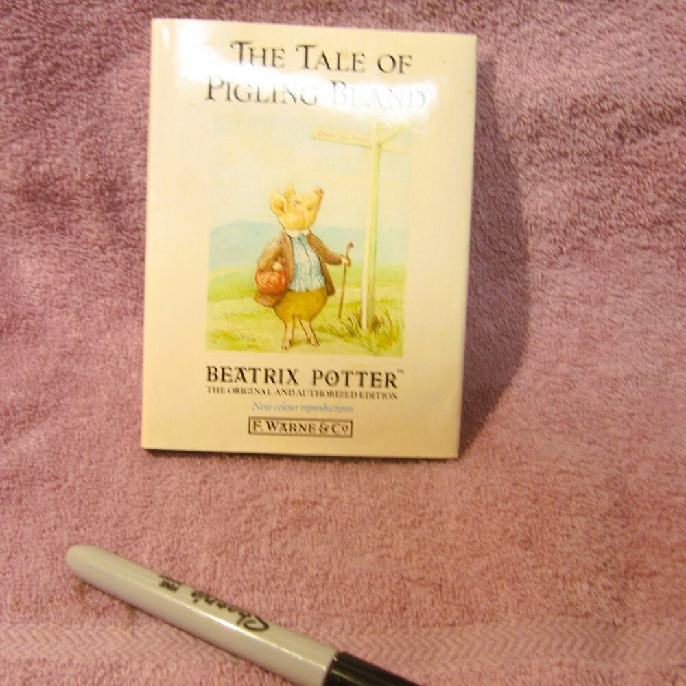 VTG 1989 THE TALE OF PIGLING BLAND BY BEATRIX POTTER